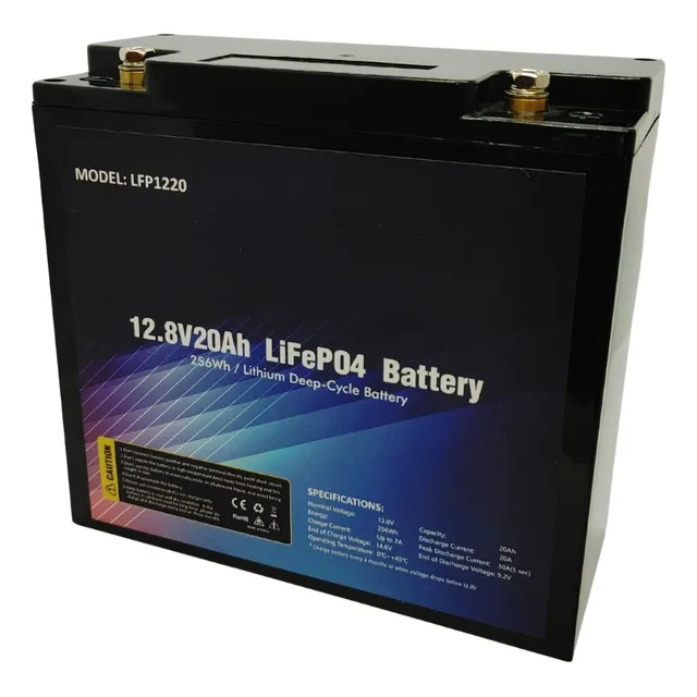 Bateria De Litio Delong 12v 20ah Lfp1220