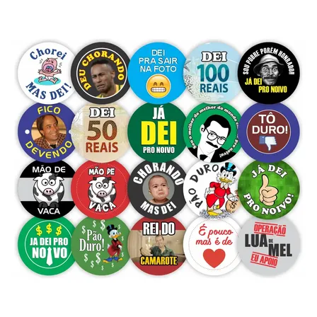 150 Adesivos 5cm Hora Gravata Promoção!!!