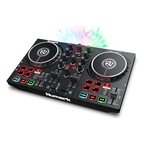 Numark Party Mix Ii - Controlador De Dj Con Led + Serato Dj