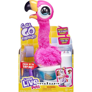 Little Live Pets Gotta Go Flamingo Interactivo Nuevo Little Live Pets Gotta Go Flamingo Interactivo Nuevo