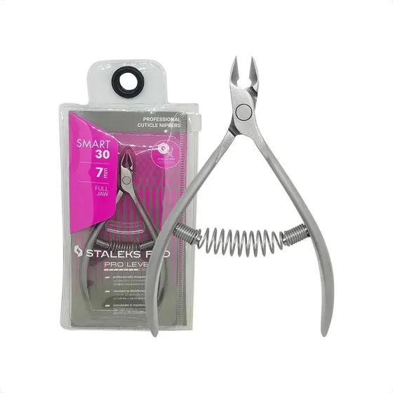 Alicate Staleks Pro Cutículas Smart  Afiado Aço Inox
