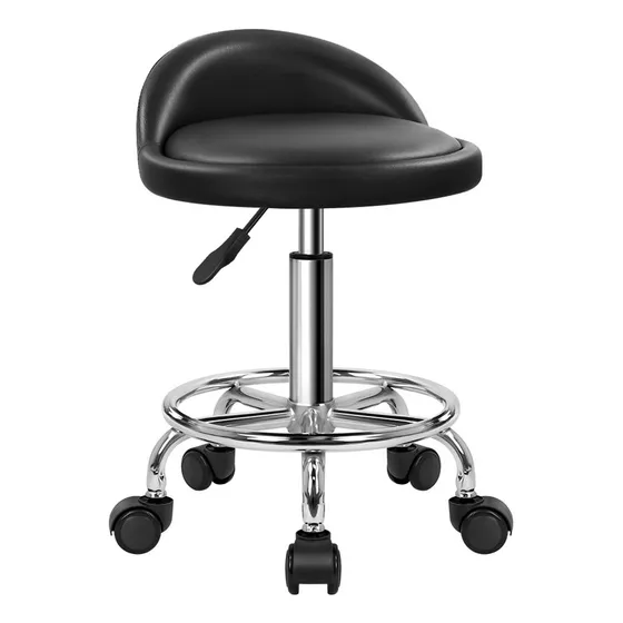 Silla Giratoria Con Respaldo Ergonómico Negra