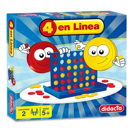 Juego 4 En Línea. Didacta Original !