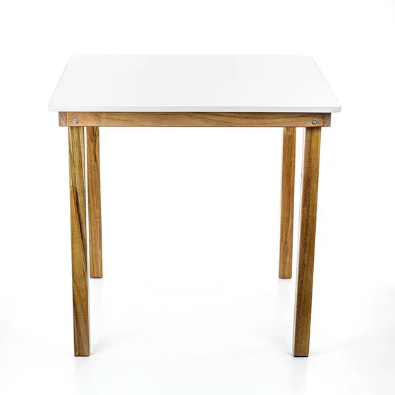 Mesa 4 Lugares Mdf Multiuso Compacta  Pés Reforçados 