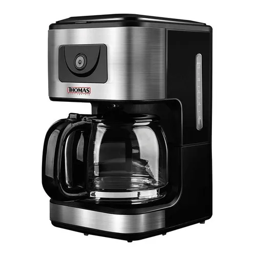 Cafetera Thomas Th-138i 900w 12 Tazas Jarra De Vidrio Negro