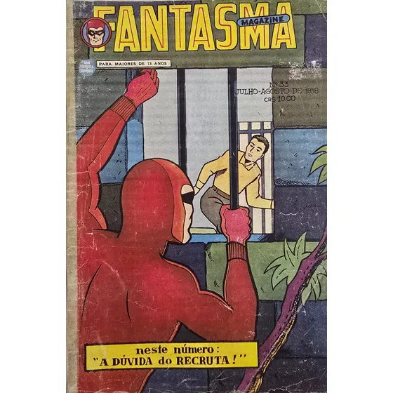 Fantasma Magazine N° 33 Ed. Rge Hq Fac-símile