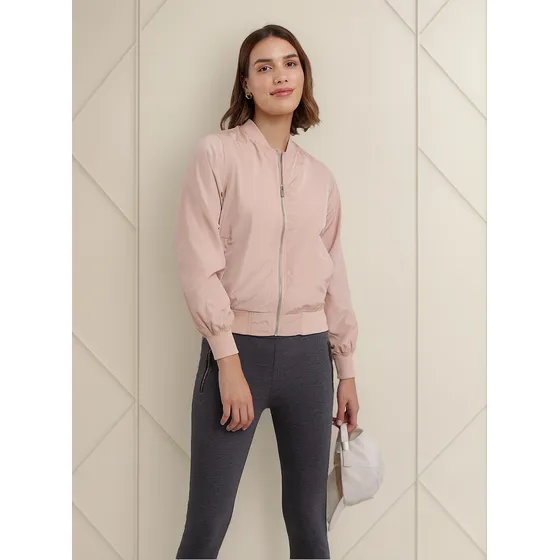 Chaqueta Mujer Ostu  Rosa Poliéster 40080134-2814