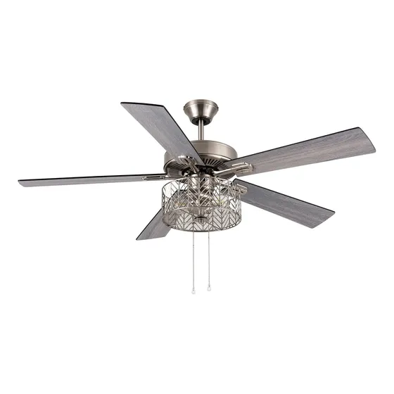 River Of Goods Ventilador Techo Led Industrial 52 Largo