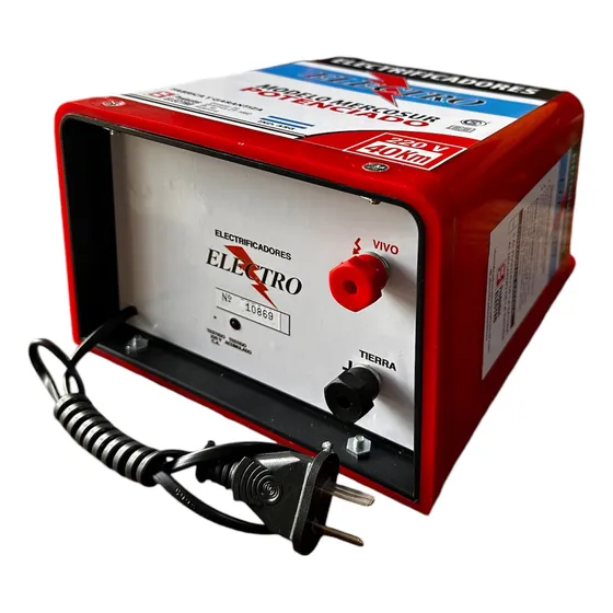 Boyero Electrificador 220v X 40km Para Cercos Contención