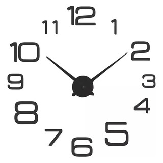 Reloj Pared Flotante 3d Silencioso Adhesivo Deco Minimalista Reloj Pared Flotante 3d Silencioso Adhesivo Deco Minimalista