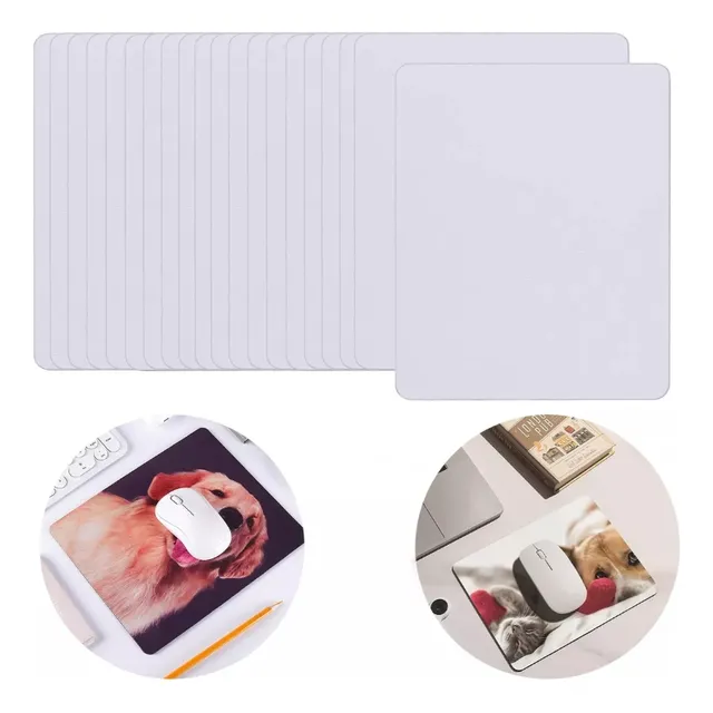 Mouse Pad Para Sublimar 18x22 Cm, 3mm. Pack 10 Unidades