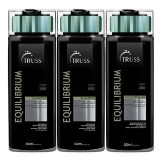 Kit Truss 2 Shampoo Equilibium + 1 Condicionador Equilibrium Kit Truss 2 Shampoo Equilibium + 1 Condicionador Equilibrium