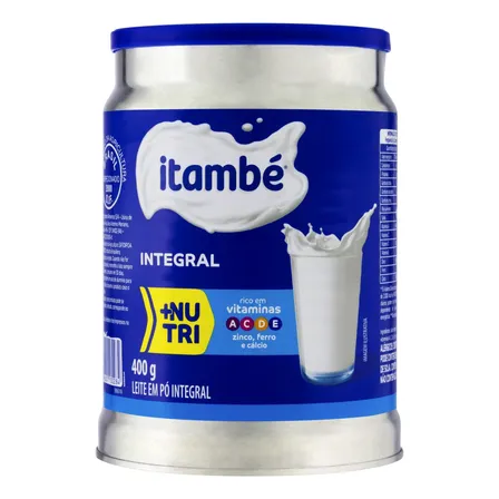 Leite Pó Integral Itambé Lata 400g