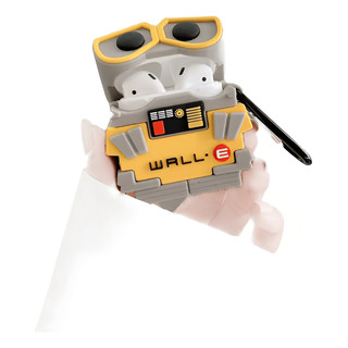 Funda 3d AirPods 3 Pro Wall-e Silicon Premium Funda 3d AirPods 3 Pro Wall-e Silicon Premium