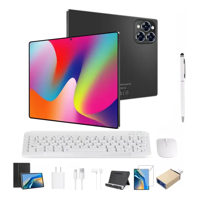 Tablet Pro12 12gb+512gb Ram Android 13 Sim 5g Con Teclado