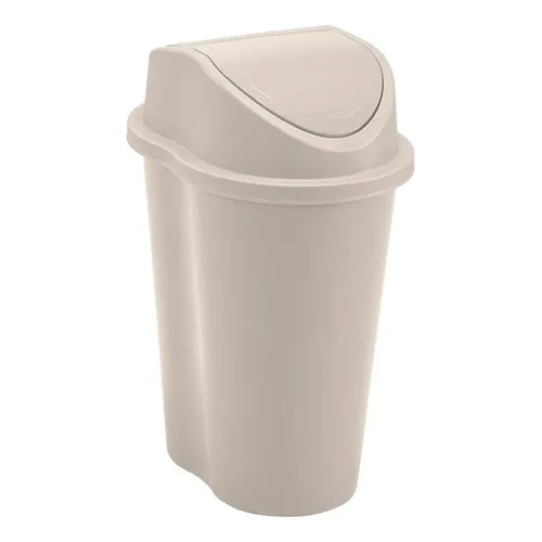 Papelera Style Tapa Vaiven 5l Taupe Rimax (8776)