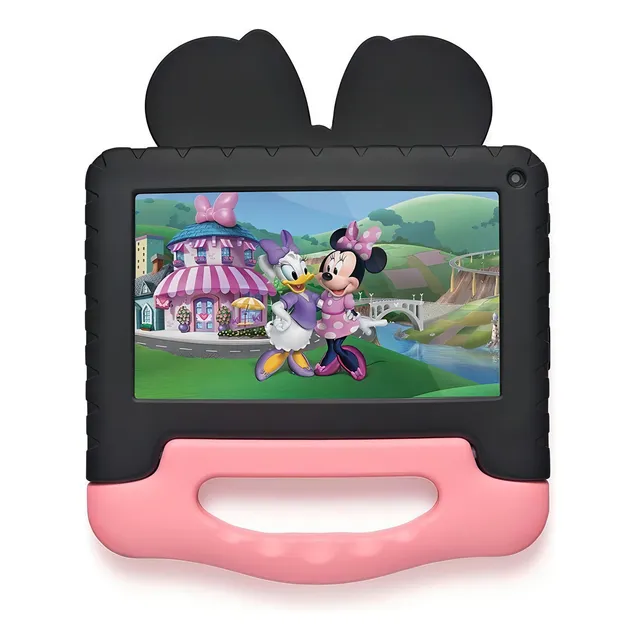 Tablet Minnie 7" 32GB color negro/rosa 2GB de memoria RAM