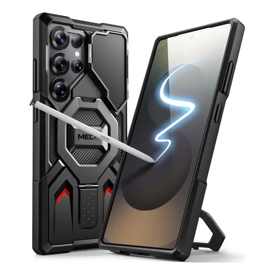 Funda Magsafe Para Samsung Galaxy S Series Ultra Con Mica Hd