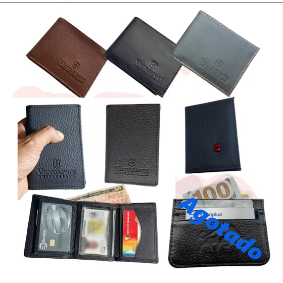 Billetera Cartera Tarjetero De Caballero Hombre Al Mayor Ojo