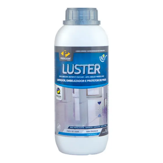 Luster Lp 1l - Limpar Porcelanato - Limpeza - Pisoclean