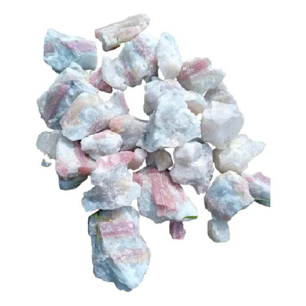 Turmalina Rosa Cuarzo En Bruto 100g