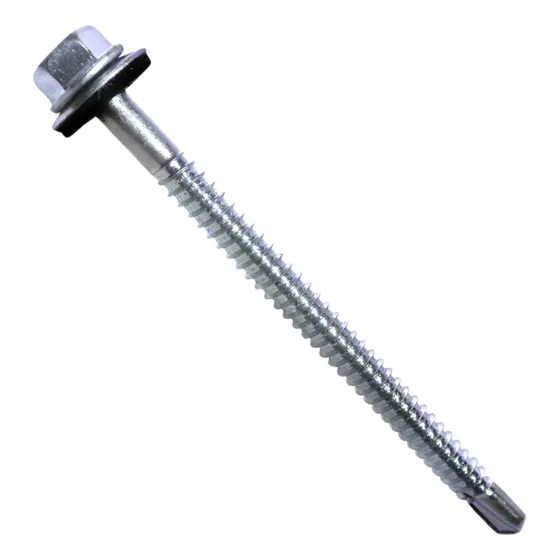 Tornillo Autoperf. Hexagonal #14 X 5 Pta Broca P/techo 5un