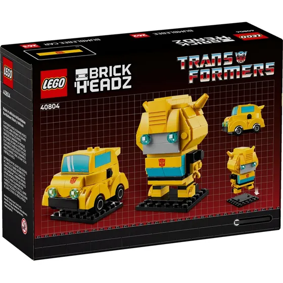 Lego Brick Headz Transformers Bumblebee 40804
