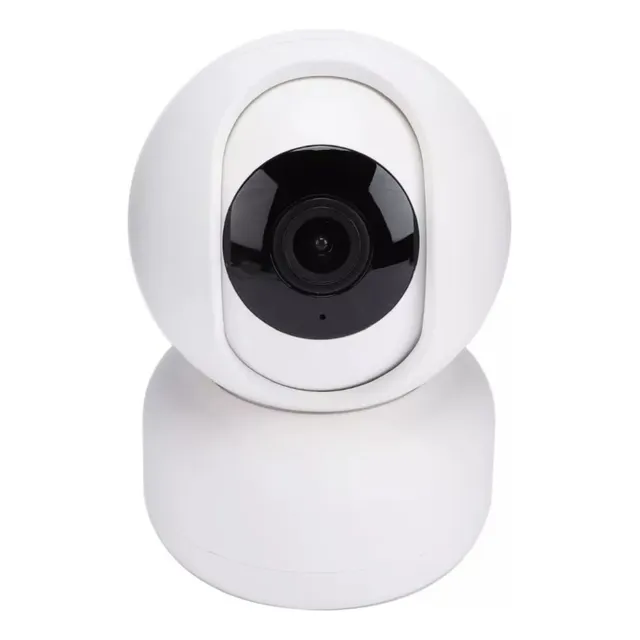 Cámara De Seguridad 4k 360 Grados Color Blanco