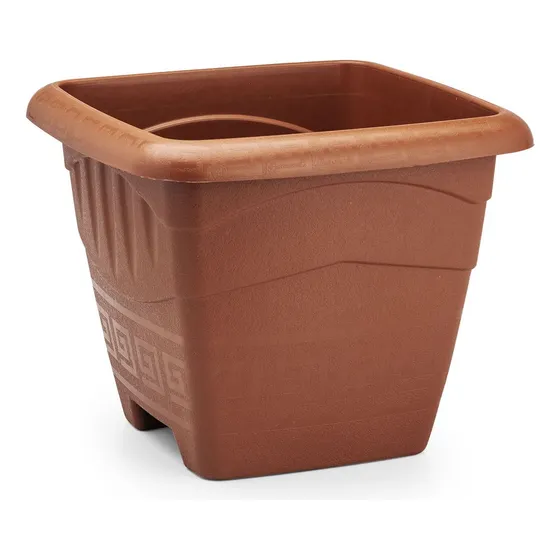 Maceta Cuadrada Jardineria 6 Litros 24x24x20cm Altura