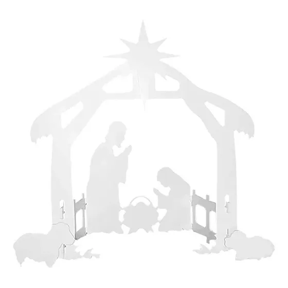 Para Para Enfeites De Jardim De Presépio Da Sagrada Família