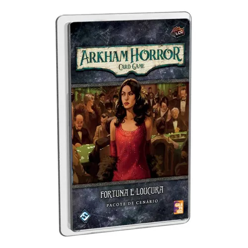 Arkham Horror Card Game Fortuna E Loucura Exp. De Cenário