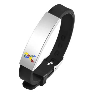 Pulseira Identificação Personalizada Criança Autista Autismo Pulseira Identificação Personalizada Criança Autista Autismo