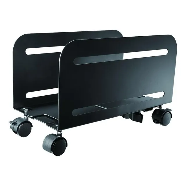 Soporte Para Cpu Metalico Graduable Con Rodachinas