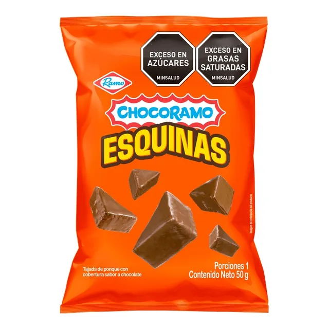 Chocoramo Esquinas 50 Gr