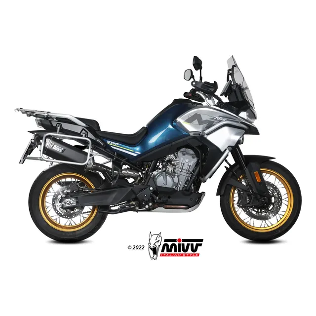 Escape Deportivo Mivv Para Cf Moto Mt800 2022-2025