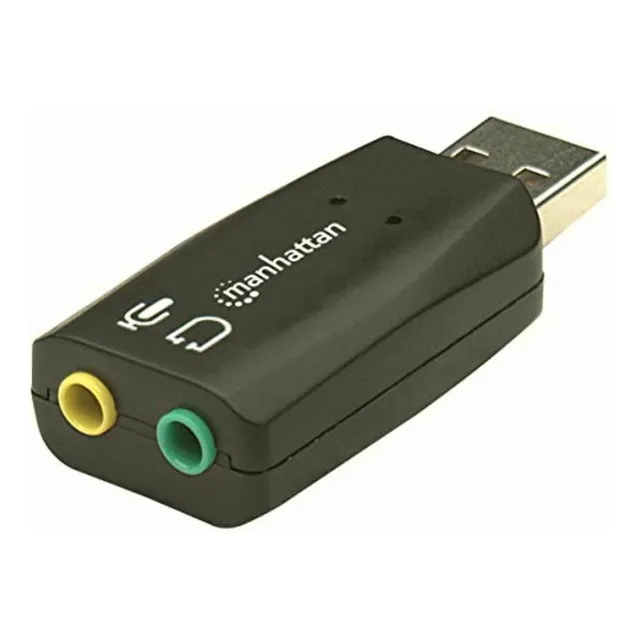 Manhattan High-speed Usb 3-d Sound Adapter (150859)