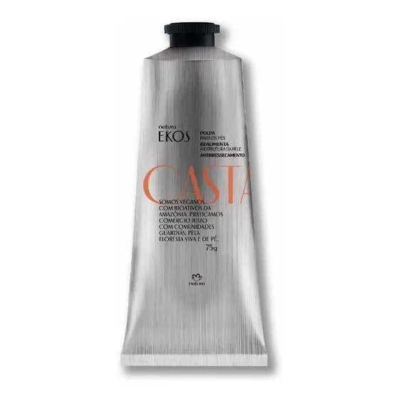 Crema Hidratante Para Los Pies Natura Ekos Castaña 75g.