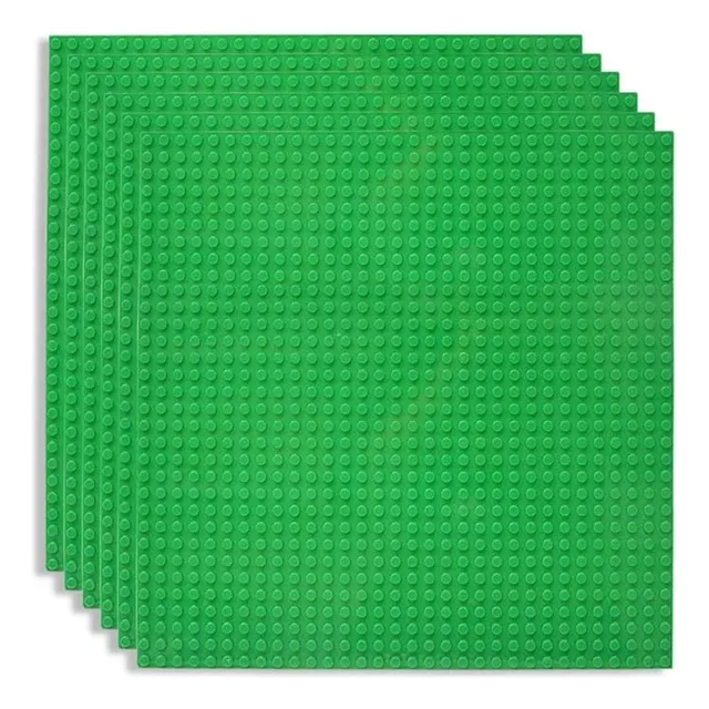 Placa Base Compatible Con Lego 25cm X 25 Cm Verde