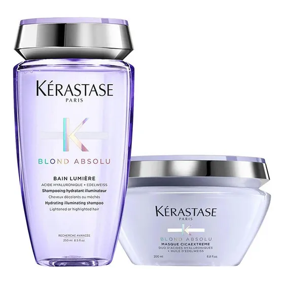 Kérastase Bain Lumiere + Masque Cicaextreme