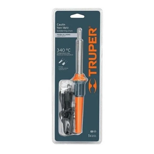 Cautin Soldador Tipo Lapiz 30w 340°c Cau-30 Truper