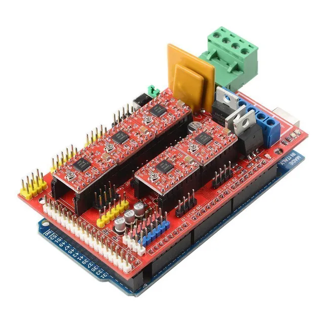 Kit De Impresora 3d Con Controlador Ramps 1.4 + Placa Mega 2