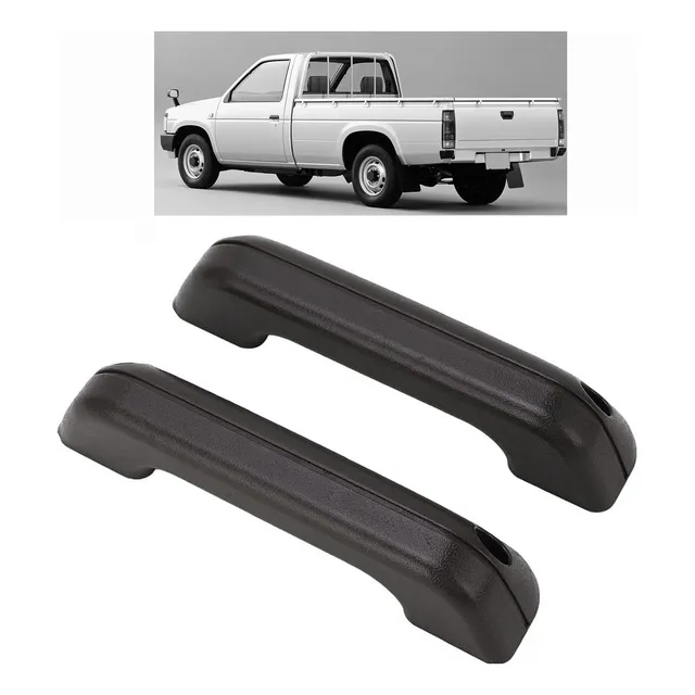 Par Coderas Puerta Negra Para Nissan D21 87-08 Tsuru 88-91