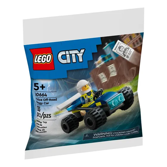 Lego City 30664 police off-road buggy car 35 piezas