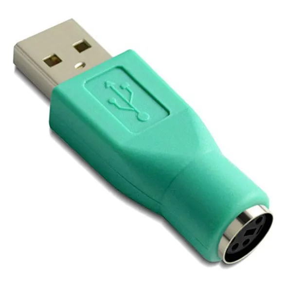 Adaptador Conversion Usb Macho Ps 2 Hembra Creativo Util