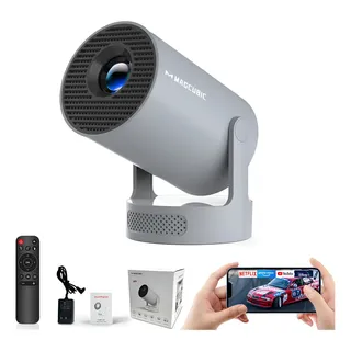 Mini Projector Magcubic Hy300 Pro+ Bt Wifi Portable Smart Tv