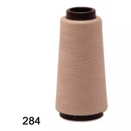 Linha Para Costura Reta Kron 120-1500mts Máquina De Costura Cor 284- Chocolate