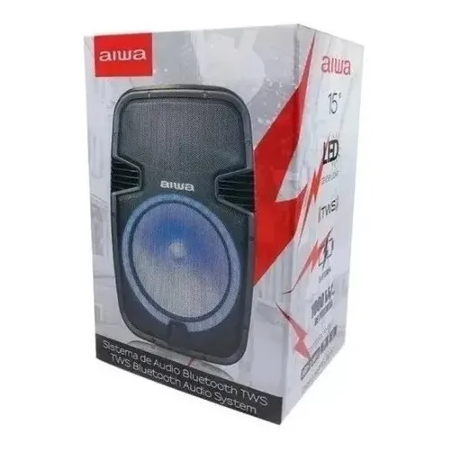 Corneta Amplificada Sistema Audio Aiwa 15 Pulgadas 1000w