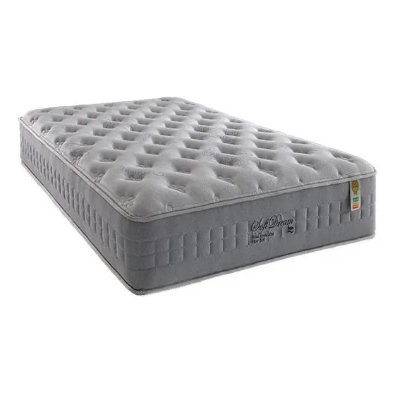 Colchão Solteirão Molas Ensacadas Soft Dream(96x34)-anjos Cor Ciano