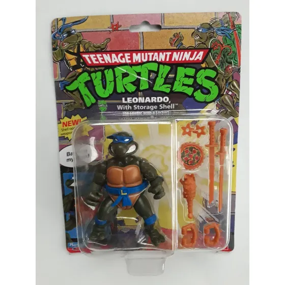 Figura Muñeco Tortuninja Tortuga Ninja Leonardo Nuevo