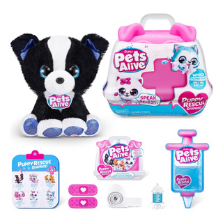 Zuru Surprise Puppy Plush - Cachorro Border Collie Con Habla Zuru Surprise Puppy Plush - Cachorro Border Collie Con Habla